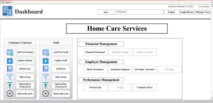 Gig Preview - Make microsoft access database application using sql queries