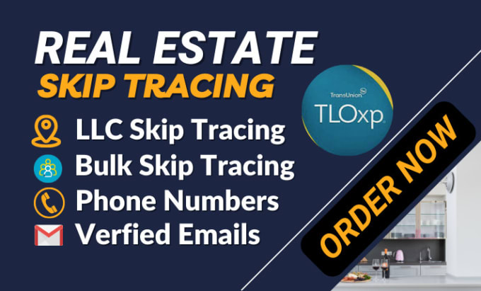 Gig Preview - Do skip tracing for real estate business and llc skip tracing