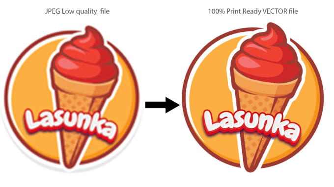 Gig Preview - Do vector tracing of your logo within 24 hours