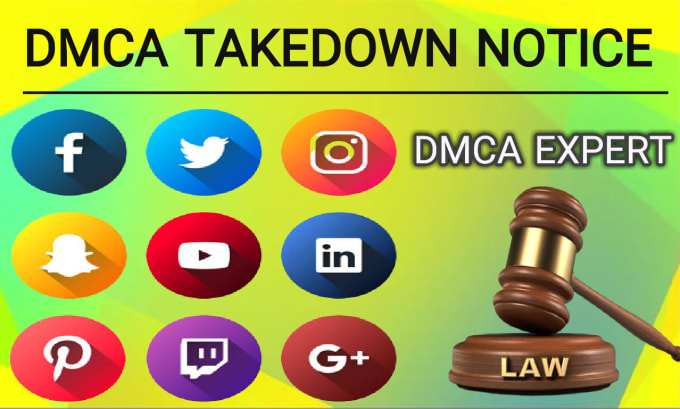 Gig Preview - Report from youtube,tiktok, google,instagram, reddit,facebook,twitter under dmca