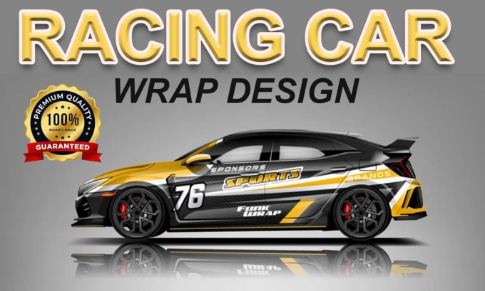 Gig Preview - Do car wrap design, vehicle wrap, van wrap design