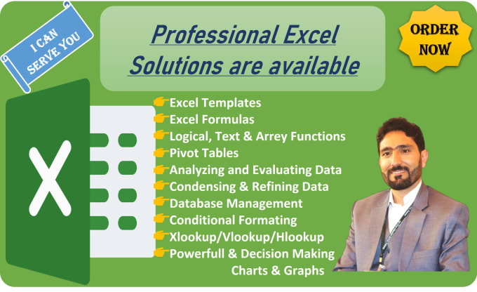 Bestseller - serve excel formulas, templates, pivot table, data mining, excel data analysis