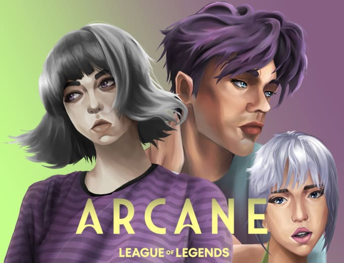 Gig Preview - Draw you in the arcane artstyle