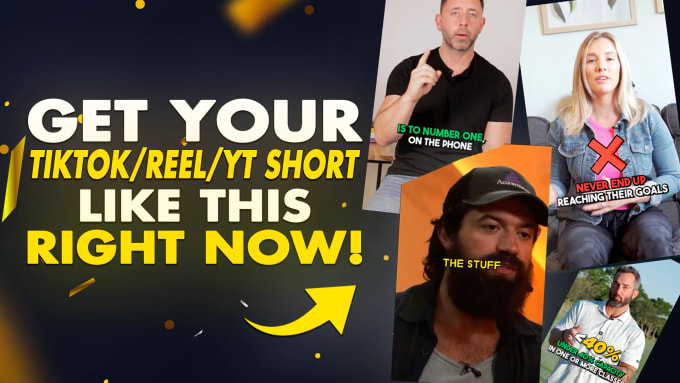 Bestseller - edit your tiktok shorts and reels with animated captions