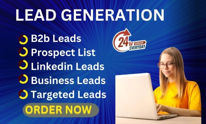 Gig Preview - Provide targeted b2b lead generation for any industries