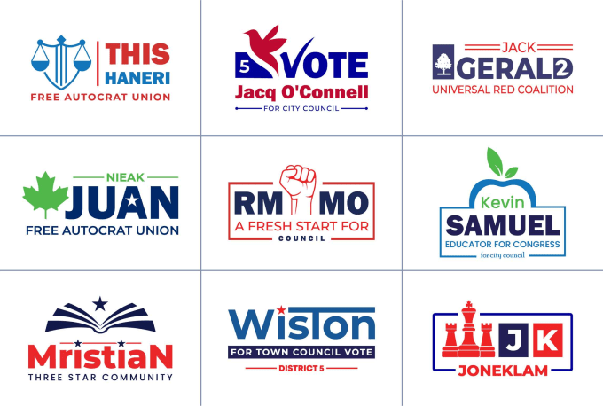 Gig Preview - Design modern political campaign logo