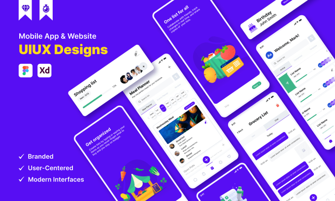 Gig Preview - Design stunning figma ui ux design for mobile app or website