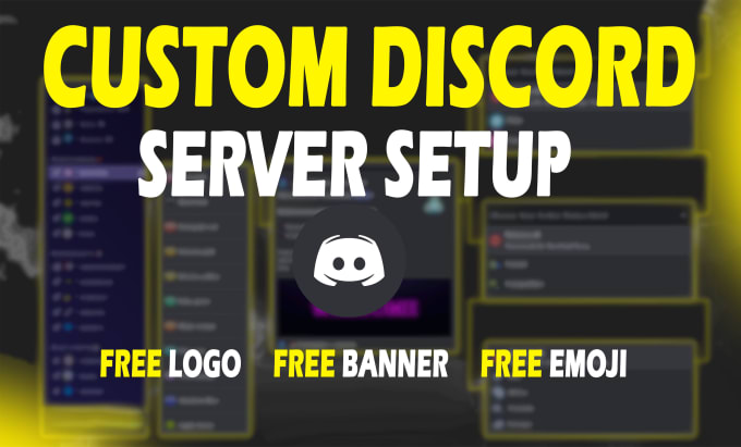 Gig Preview - Create discord server setup, nft, gaming or anime or any shop server custom edit