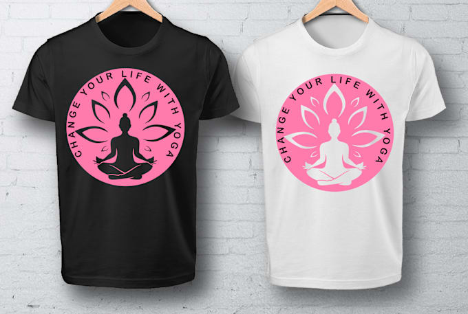 Gig Preview - Create unique t shirt designs for festival, yoga, sports, christmas