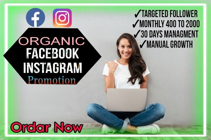 Gig Preview - Instagram marketing or promotion for organic growth