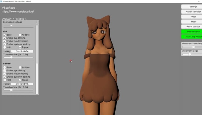 Gig Preview - Rig avatar, 3d character or anime model for vrchat or vtuber