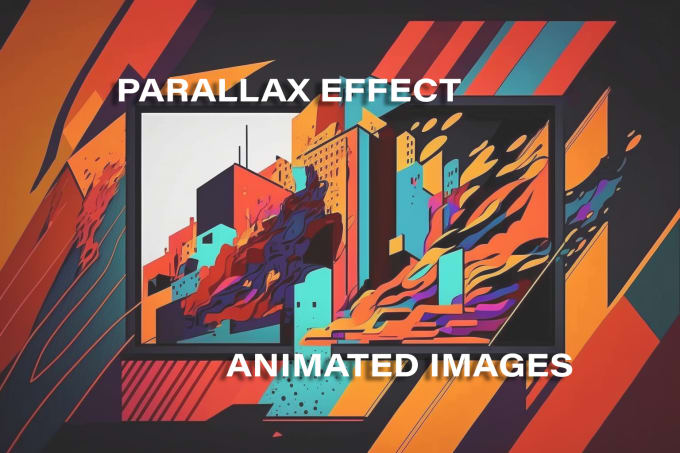 Gig Preview - Transform your images into stunning parallax designs