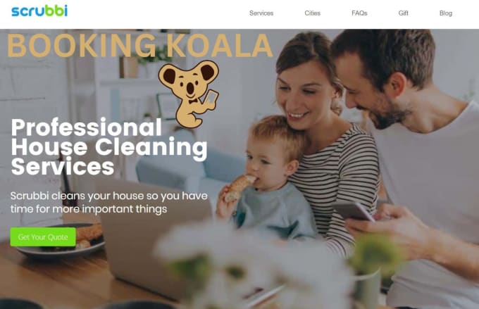 Gig Preview - Build janitorial website house cleaning website