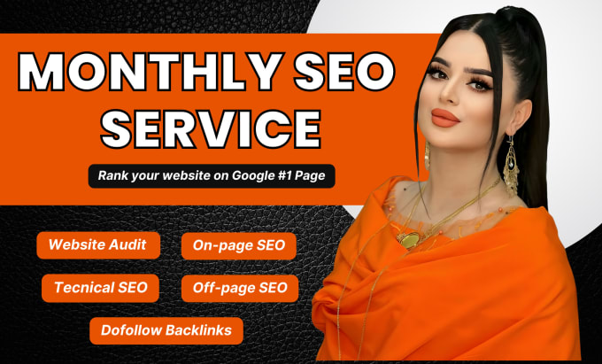 Gig Preview - Provide a complete monthly SEO service package for wordpress that rank faster