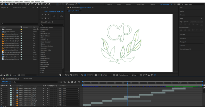 Gig Preview - Make drawing animations for your logo or artwork in 24 hours