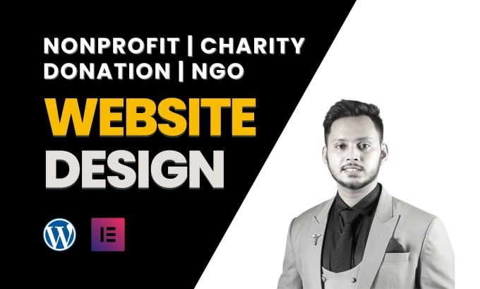 Gig Preview - Build non profit, charity, donation, ngo, org, home care wordpress website