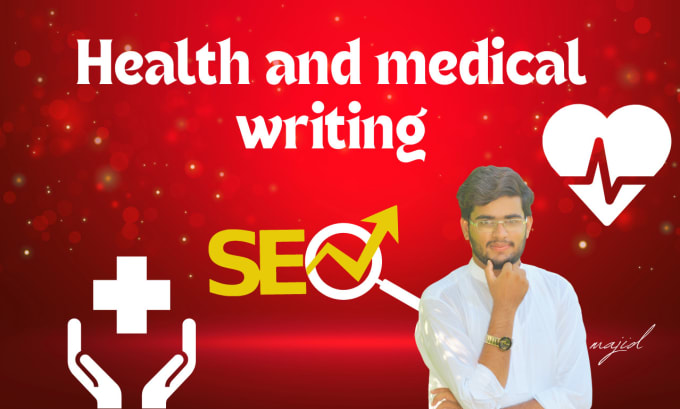 Gig Preview - Write exclusive unique SEO health  blogs and medical articles