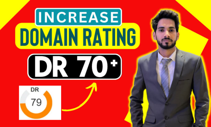 Gig Preview - Increase ahrefs dr domain rating  upto 50 plus