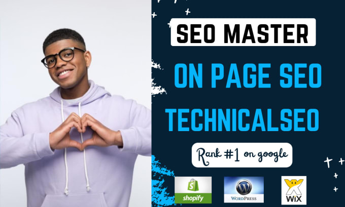 Gig Preview - Do perfect website SEO optimization on shopify, wordpress, wix, and webflow