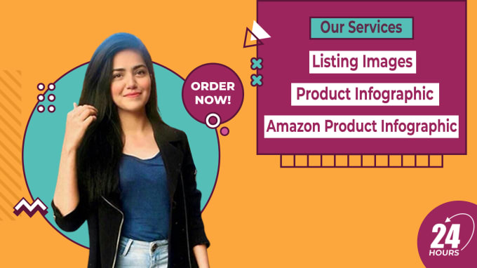 Gig Preview - Design amazon product listing image infographic