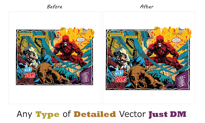 Bestseller - do vector tracing or redraw any image