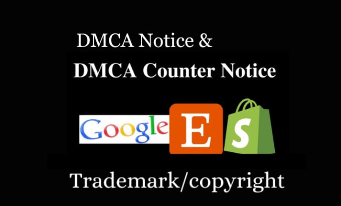 Gig Preview - File dmca notice,counter notice and solve ebay,amazon,shopify,etsy complaints