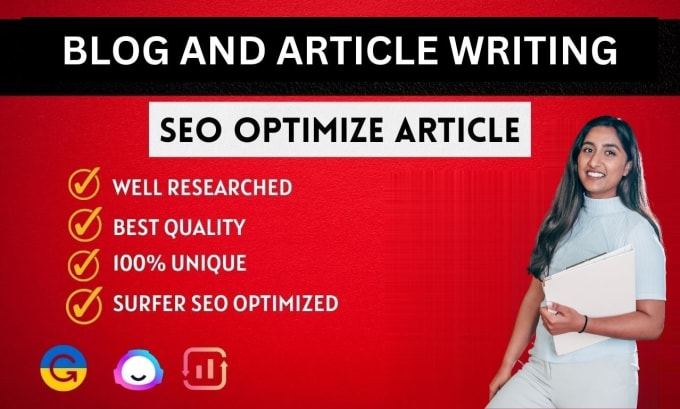 Gig Preview - Be your article content writer and SEO friendly blog post zimmwriter