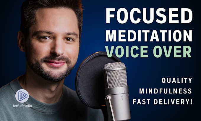 Gig Preview - Be your meditation voice over in french