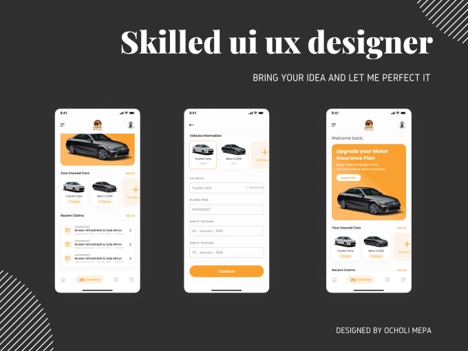 Gig Preview - Do mobile or web UI UX and prototype or wireframe