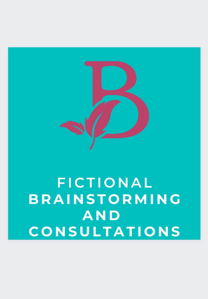 Gig Preview - Brainstorm your fictional novel to perfection