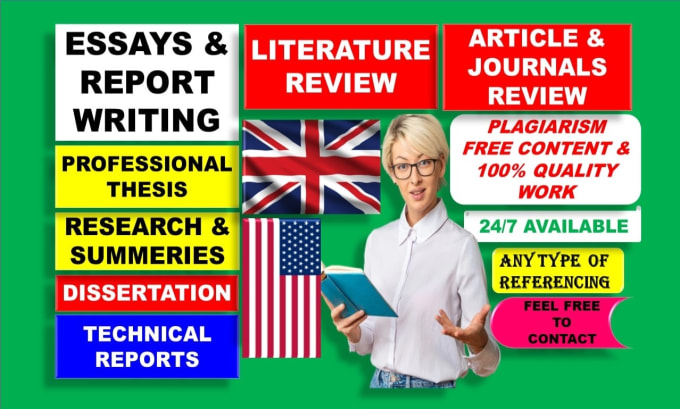 Bestseller - help you in essay writing, report writing, research, article or journal review