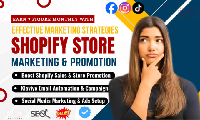 Gig Preview - Do shopify marketing, klaviyo email marketing, klaviyo flow, email campaign