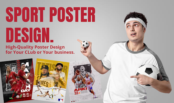 Bestseller - create an attractive sport poster for you