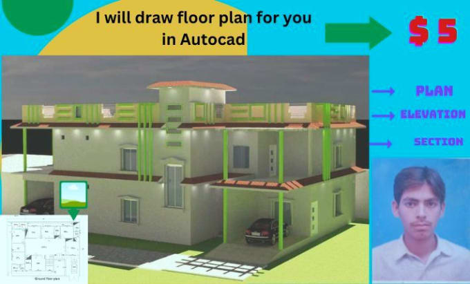 Bestseller - your architect for creating precise floor plan in autocade