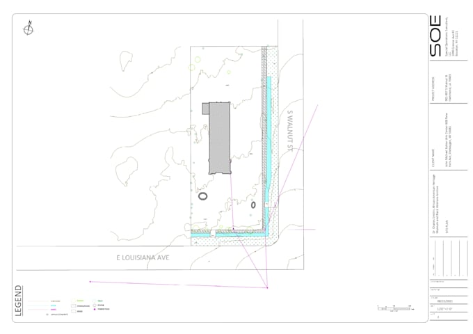 Gig Preview - Do 2d site plan, topo plan, elevation contour map based on point cloud