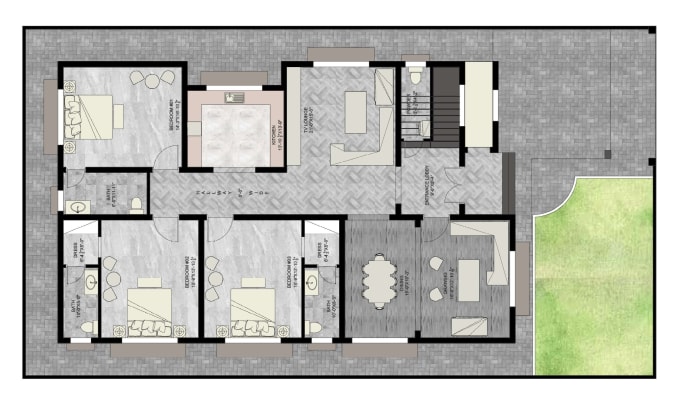 Gig Preview - Do architectural rendered plans