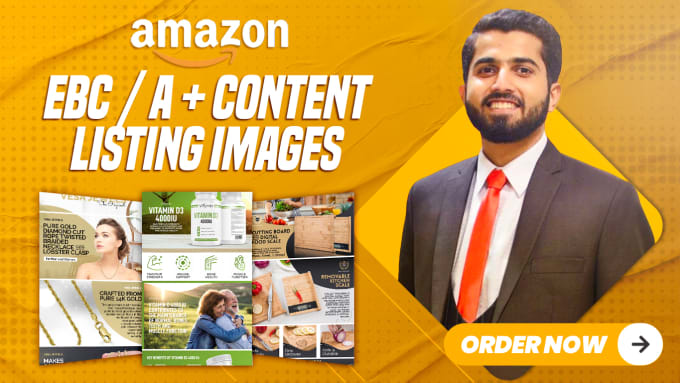 Gig Preview - Design amazon ebc or amazon a plus enhanced brand content