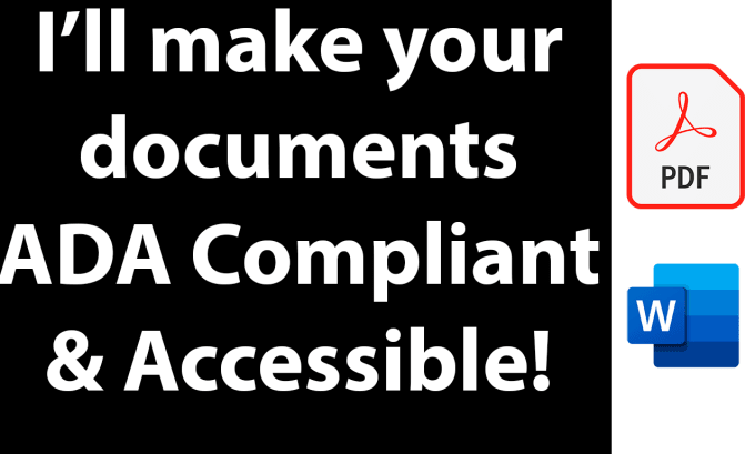 Bestseller - make your PDF and word documents accessible