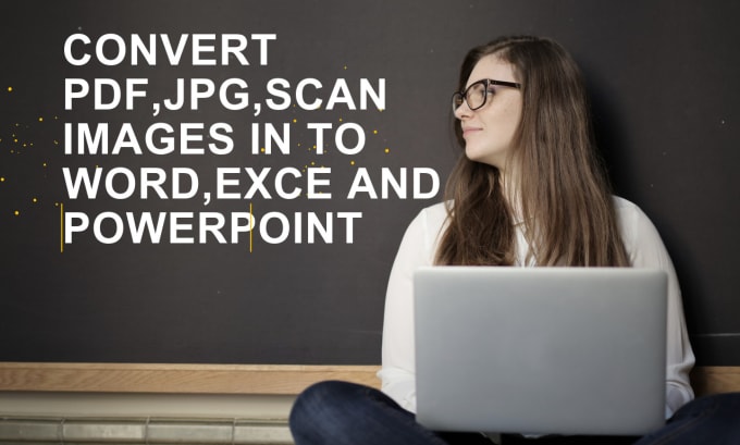 Gig Preview - Convert PDF, jpeg, and scan images to excel or word by ocr and data entry