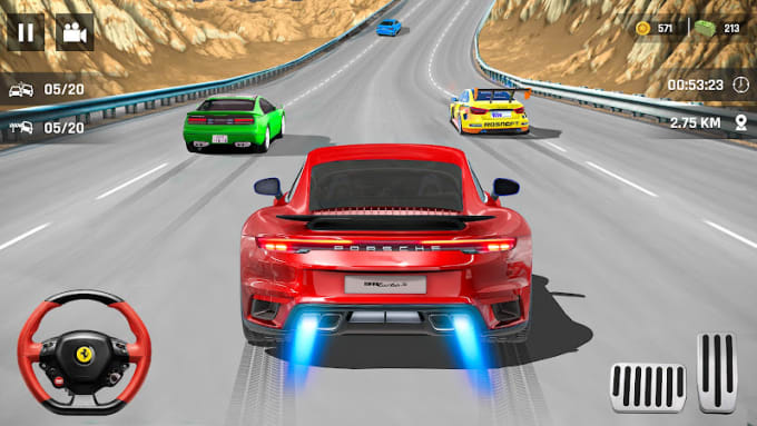 Gig Preview - Create the best racing game for you in just 3 days