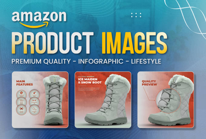 Gig Preview - Design stunning amazon product infographic images