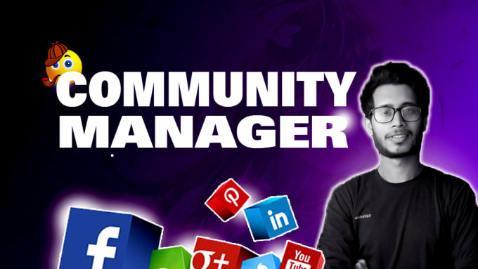 Gig Preview - Be your community manager to grow