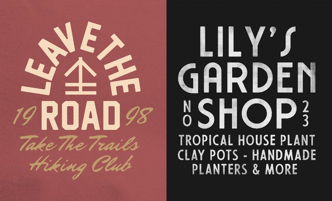 Gig Preview - Design custom hand lettering, typography, logotype brands