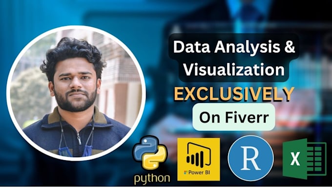 Bestseller - perform data analysis and visualization with python, r,power bi,excel,spss,sql