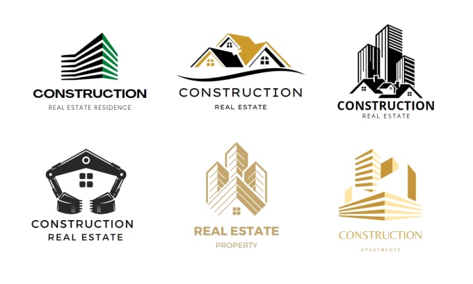 Gig Preview - Do real estate, realtor, property, construction logo design