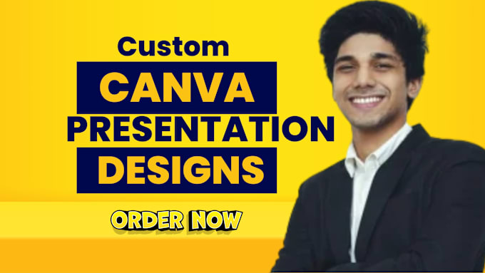 Gig Preview - Create custom presentation designs using canva