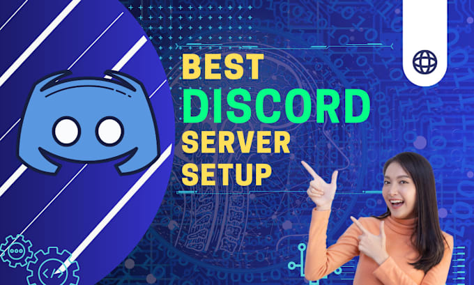 Gig Preview - A setup awesome customized discord server for you