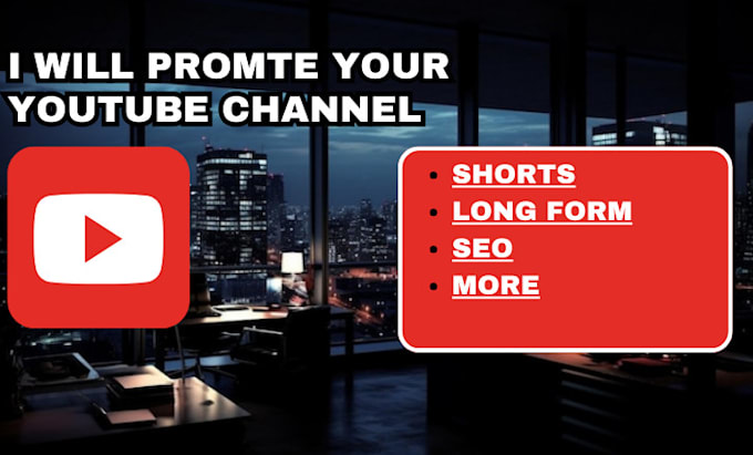 Gig Preview - Promote your youtube channel or social media