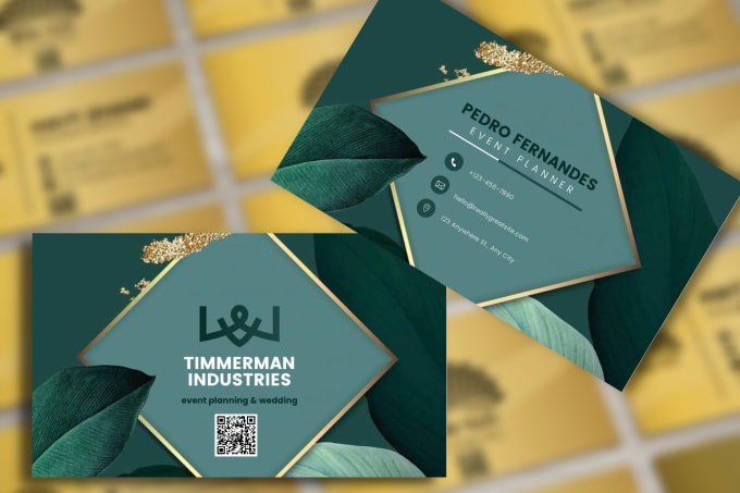 Gig Preview - Design outstanding business card design print ready in 2 hours