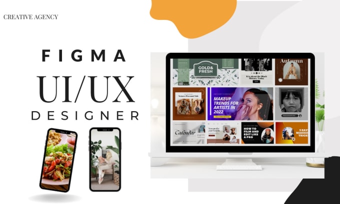 Gig Preview - Make website and mobile application ui ux design completely with figma